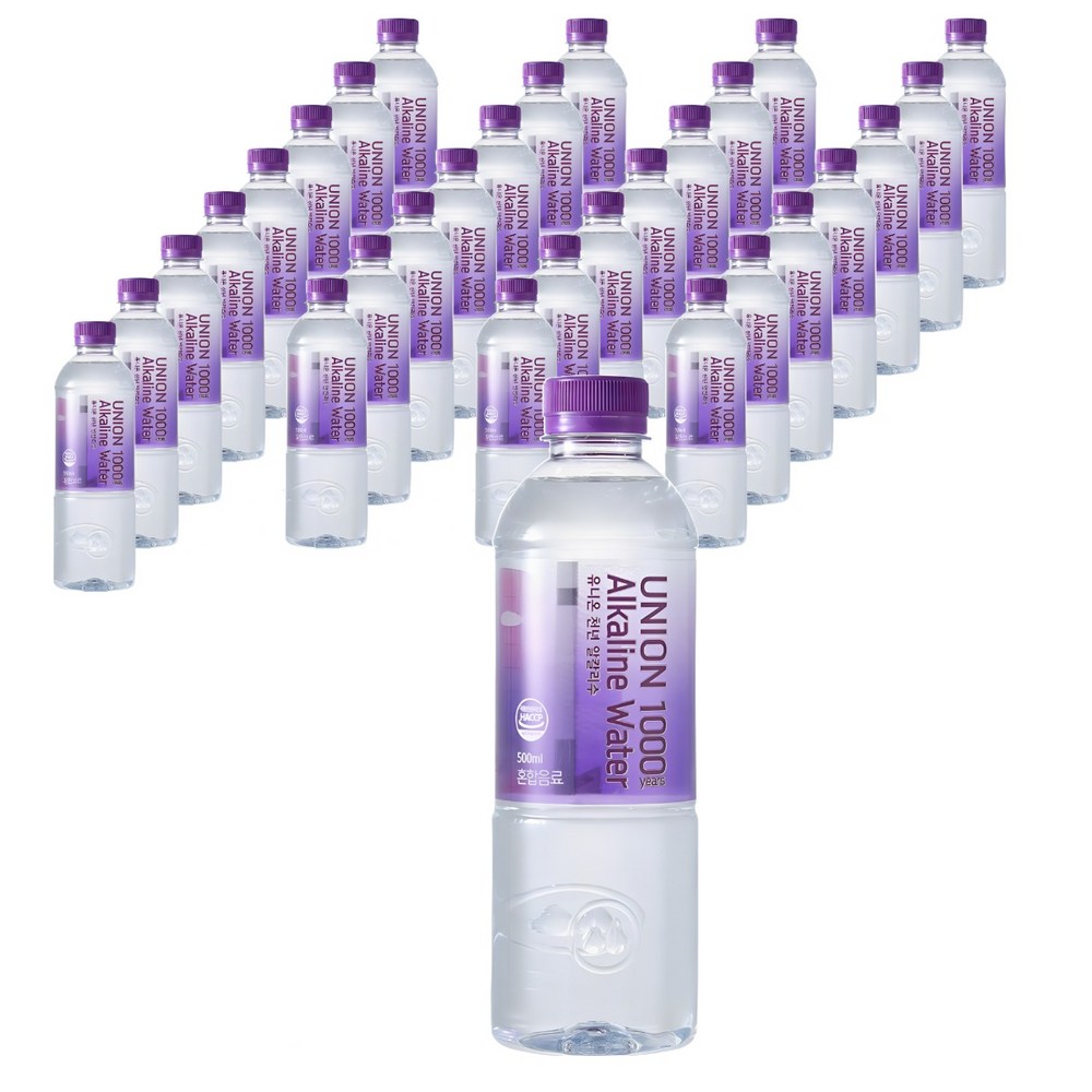 유니온천년알카리수, 500ml, 40개