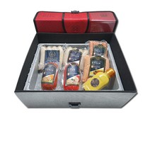 퀸주트 저염도 원육98% 독일식 수제햄 수제소시지 소세지 스팸 샌드위치 핫도그 부대찌개 햄 선물세트 - 부어스트세트 (가방 미포함), 1세트, 1990g