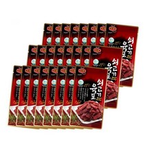 머거본 영양간식 쇠고기 육포25g x 24봉, 선택/단일상품