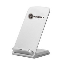 BLUETARGET 듀얼 스탠드형 고속 무선충전기, 1개, 화이트