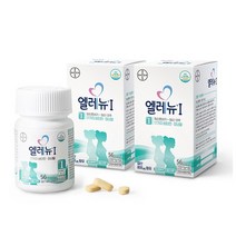 [바이엘] 엘레뉴I/엘레뉴1_56정x2통/임산부비타민/멀티비타민/엽산, 44.8g, 2개