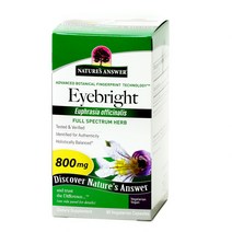 네이쳐스앤서 아이브라이트 풀 스펙트럼 허브 800mg 베지테리안 캡슐 비건, 90개입, 1개