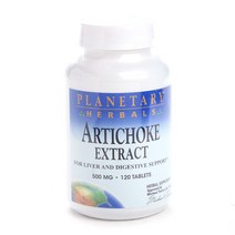 Planetary Herbals 아티쵸크 추출물 500mg 타블렛, 120개입, 1개