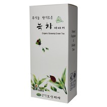 유기농 향기로운 녹차, 19.5g, 1개