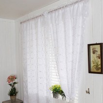 [골드얀]- 스팡클 이중커튼 1장