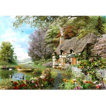 1000피스 직소퍼즐 숲속의 작은 오두막, 1개