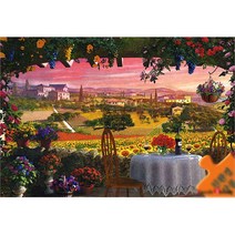 챔버아트 투스카니의 꽃이 핀 풍경 직소퍼즐 2000p CA2011, 1개, 2000피스