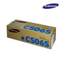 삼성전자 정품토너 CLT-C506S, 파랑, 1개