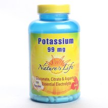 네이쳐스라이프 포타슘 99mg 캡슐, 250개입, 1개