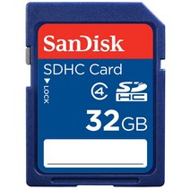 샌디스크 스탠다드 SD 메모리카드 클래스4, 32GB
