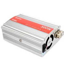 코지 메탈 차량용 인버터 300W, IVT1310AT, 실버
