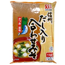 [히카리미소] 신슈된장, 다시이리아와세, 1kg, 1개