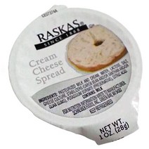 RASKAS 크림치즈 스프레드 28g 치즈, 1개