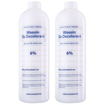 우신 오투 산화제 6%, 1L, 2개