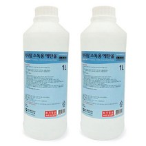 메디탑 소독용 에탄올 83% 1L, 2개