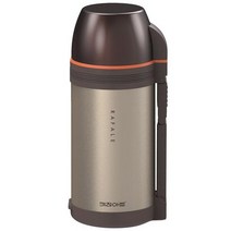 키친아트 라팔 골드 메탈 보온보냉병, 1200ml