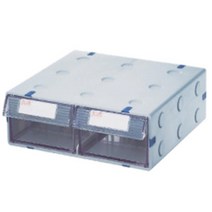 시스맥스 시스템 멀티 박스, 화이트, 중(209 x 200 x 70mm), 1단