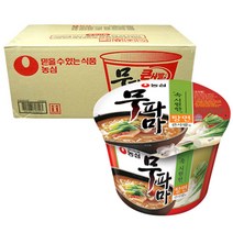 농심 무파마 큰사발 컵라면, 16개