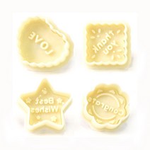 푸드푸쉬커터(4종)-, 비스켓(010)