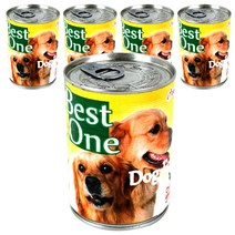 몽이 베스트원 닭고기캔 습식사료, 5개, 375g