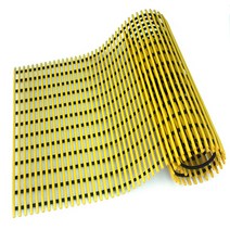 월광 고급형 미끄럼 방지 매트 60 x 100 cm, 노랑색, 1개