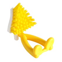 산베름 삐까삐까 삼각짱 키친 브러쉬, YELLOW, 1개, 1개