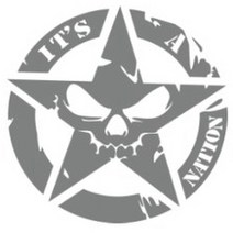 그리븐 자동차 레터링 데칼 스티커 50064 미들그레이-30cm 50064, 1개