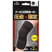 LMO 테이핑 무릎 보호대 L, 2개입