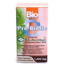 바이오뉴트리션 프리-바이오틱 라이프-올리고 1400mg 베지테리안 캡슐, 60개입, 1개