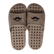 스칸디나 안전 라탄 욕실화 수염 브라운, 1개