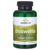스완슨 보스웰리아 400mg 캡슐, 100개입, 1개, 100정