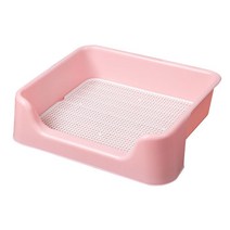 딩동펫 반려견 중형 배변판, 핑크, 1개