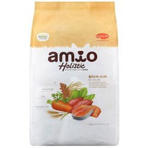 아미오 시니어 생선 홀리스틱 반려견 사료, 1개, 1.4kg, 양