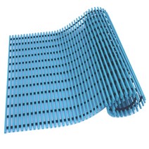 월광매트 튜브형 미끄럼방지매트 120 x 150 cm, 하늘, 1개