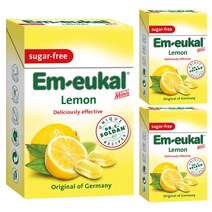 엠오이칼 레몬 무가당 40g, 3개