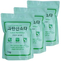 오리지널 과탄산소다 산소계표백제, 1kg, 3개