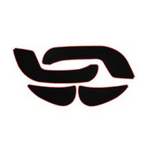 이모션 베이직 검정원단 레드테두리 도어커버, 현대, 아반떼AD/더뉴아반떼AD