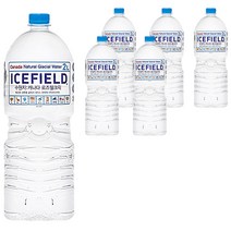 아이스필드 캐나다 빙하수 2L, 6개
