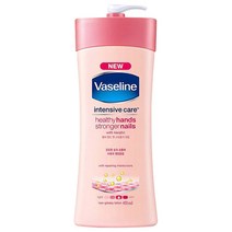 바세린 인텐시브 케어 헬씨 핸드 앤 스트롱거 네일 로션, 450ml, 1개