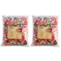 종합 캔디, 2.4kg, 2개
