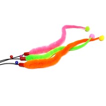 힐링타임 띵겨띵겨 스네이크 고양이 줄낚싯대 NH-008, 랜덤 발송, 2개입