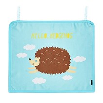 우븐트리 차량용 양면 햇빛가리개, B-01 헬로 도치(스카이 블루), 1개