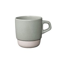 킨토 슬로우커피 스타일 스태킹 머그컵 320ml, 그레이, 1개