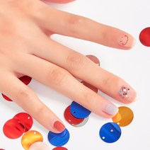 넬로 팔레트 젤 네일 스티커, 해피버블, 1세트