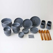 에라토 모노 4인 홈식기세트 39p T-97A90, 그레이, 12종, 1세트