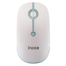아이노트 무소음 무선 마우스 FS-330M, 화이트