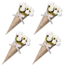 ABM 조화 미니꽃다발 4p, 혼합 색상