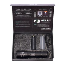 브리사 LED 후레쉬 고휘도 1300루멘 랜턴 SPL-T6 + 전용케이스, 1세트