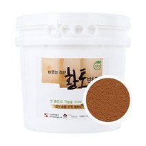 [기타브랜드] [이오세라믹] 바르는 천연 황토벽지 10L, 황토