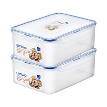 락앤락 김밥재료 보관용기 2.6L, 2개, 단품